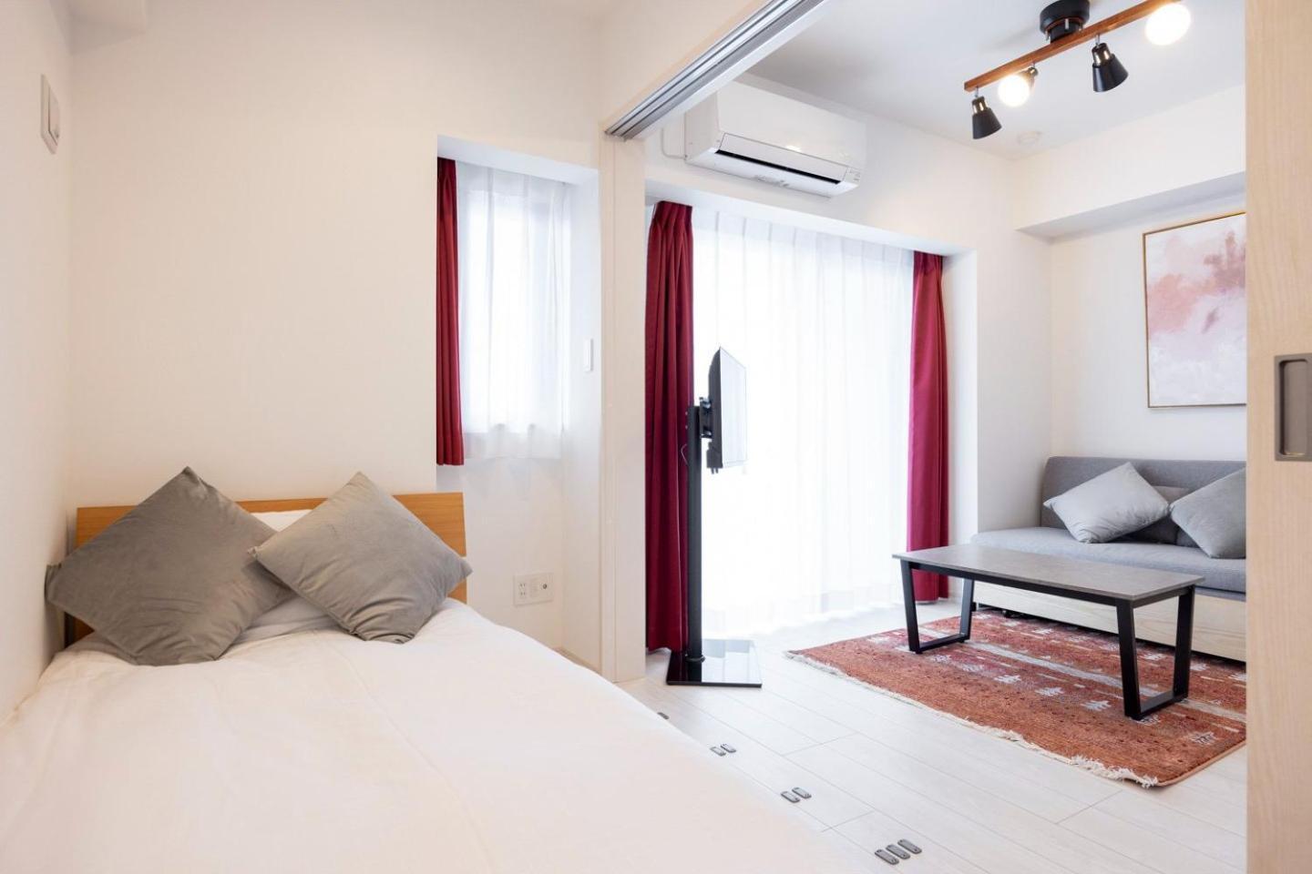 Apartmán Precedent Hills Kinshicho Prefektura Tokio Pokoj fotografie